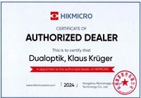 Hikmicro Zertifikat